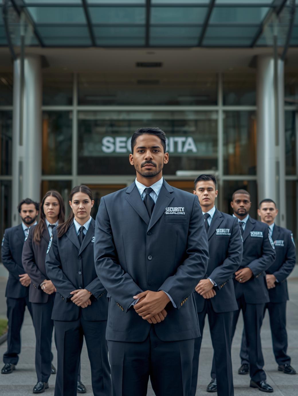 Diverse team of professionals